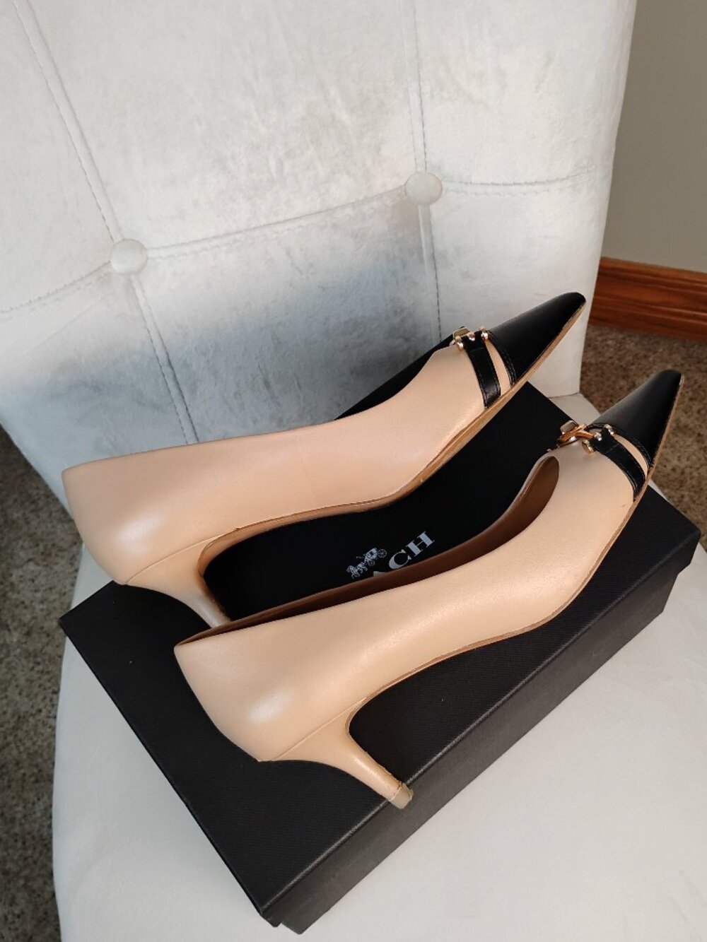 Coach Lauri Silky Nap Heels - Picture 15 of 16
